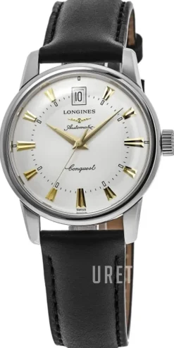 Heritage Silverfärgad/Läder Ø35 mm