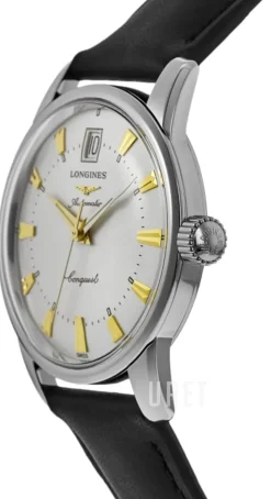 Heritage Silverfärgad/Läder Ø35 mm