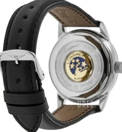 Heritage Silverfärgad/Läder Ø35 mm