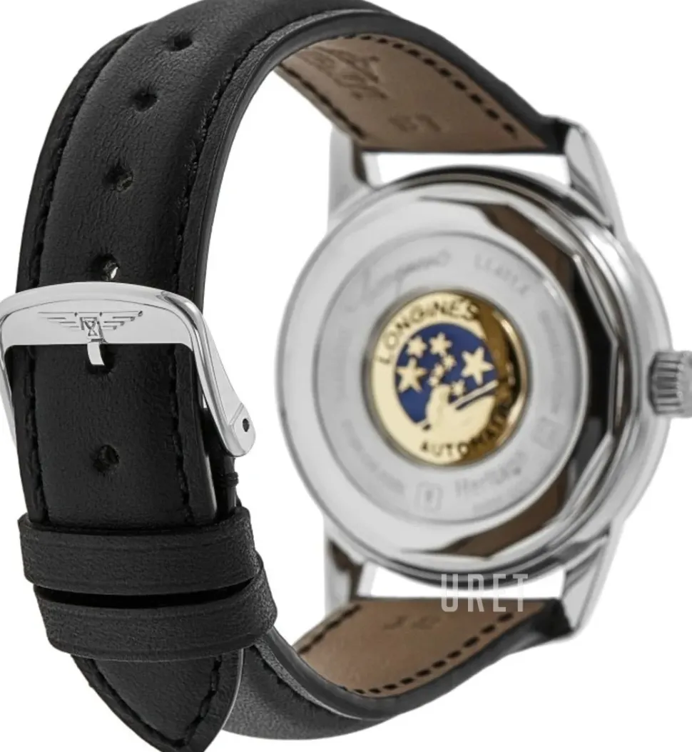 Heritage Silverfärgad/Läder Ø35 mm