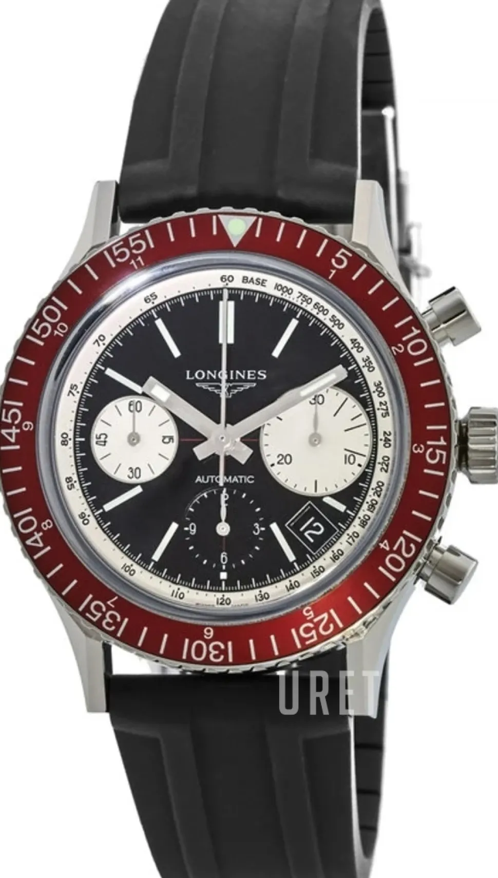 Heritage Svart/Gummi Ø42 mm