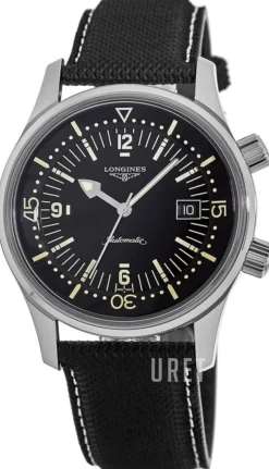 Heritage Svart/Läder Ø42 mm