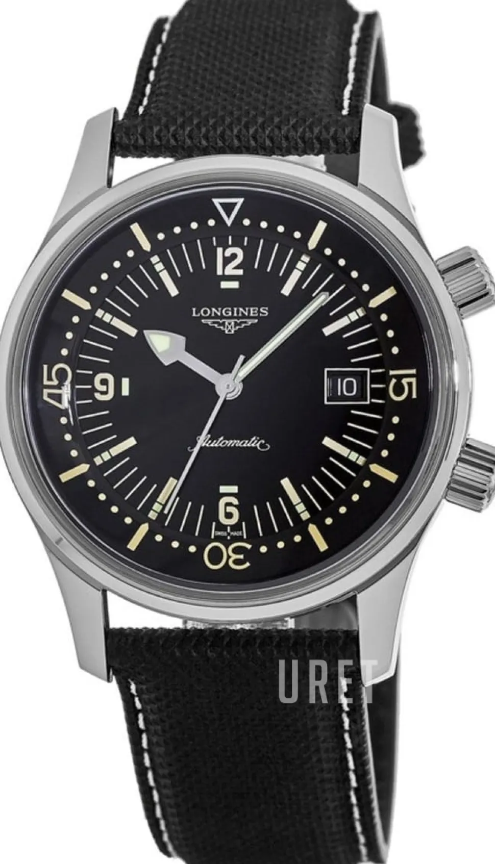 Heritage Svart/Läder Ø42 mm