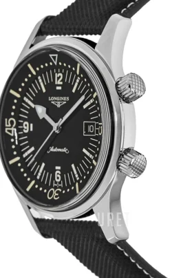 Heritage Svart/Läder Ø42 mm