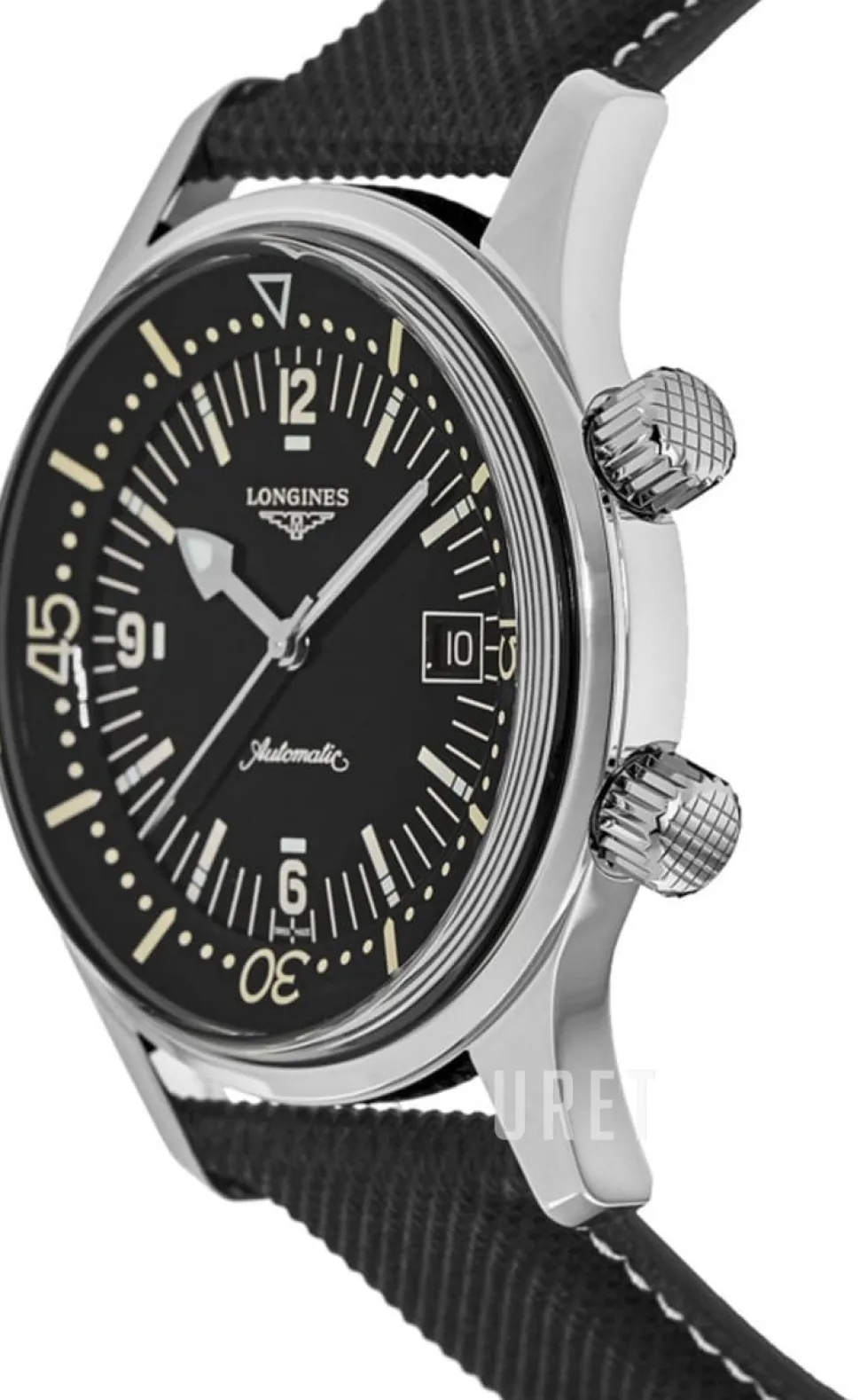 Heritage Svart/Läder Ø42 mm