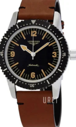 Heritage Svart/Läder Ø42 mm