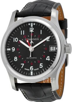 Heritage Svart/Läder Ø44 mm