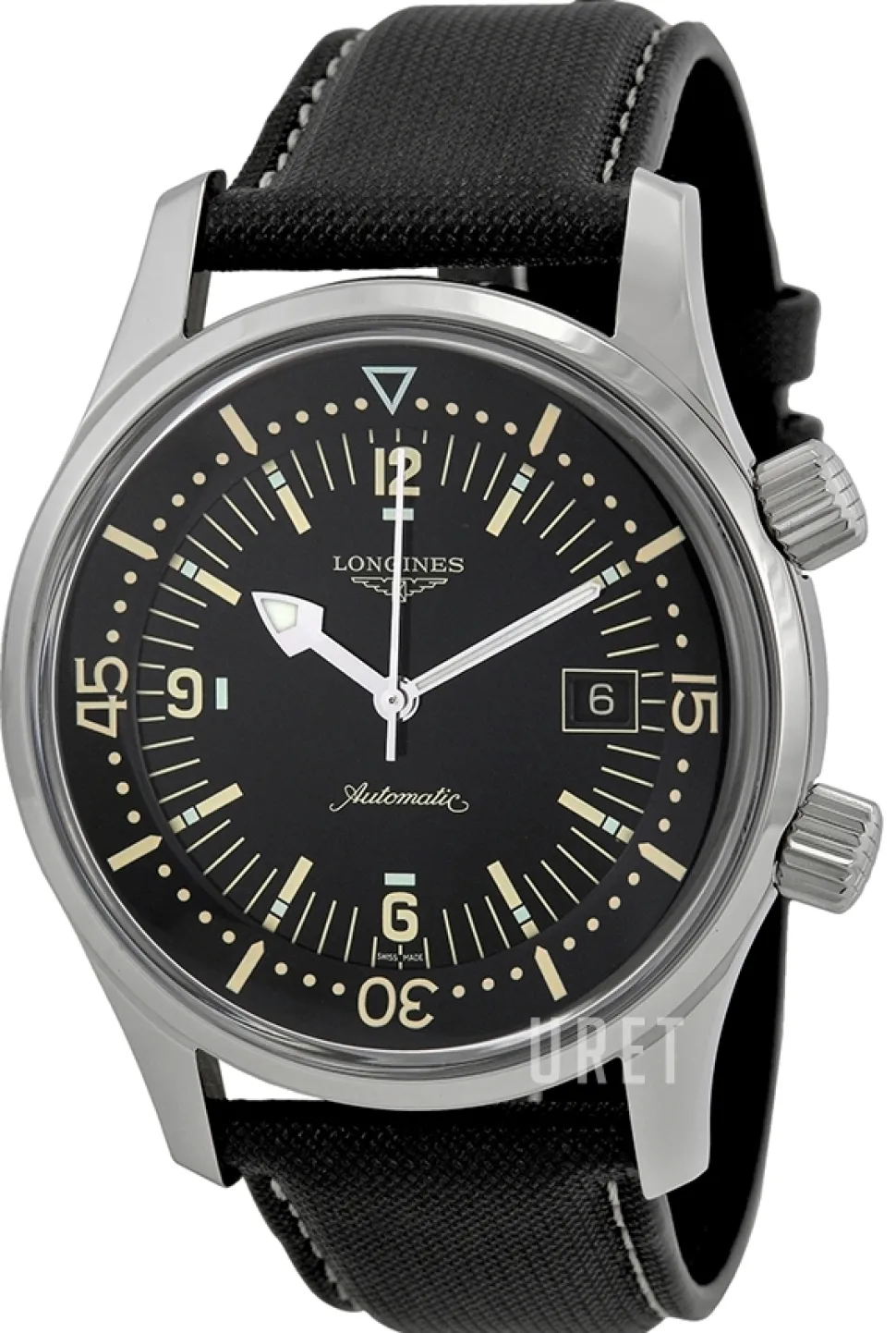 Heritage Svart/Läder Ø42 mm