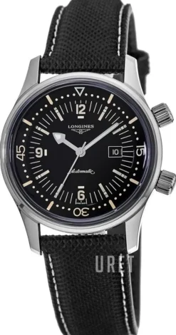 Heritage Svart/Läder Ø36 mm