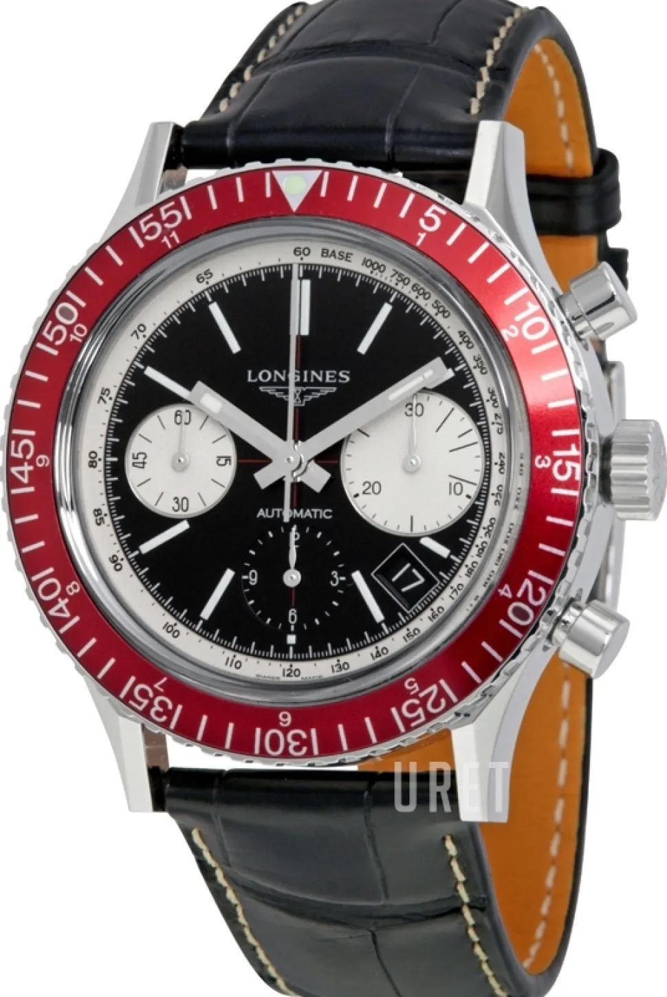 Heritage Svart/Läder Ø42 mm