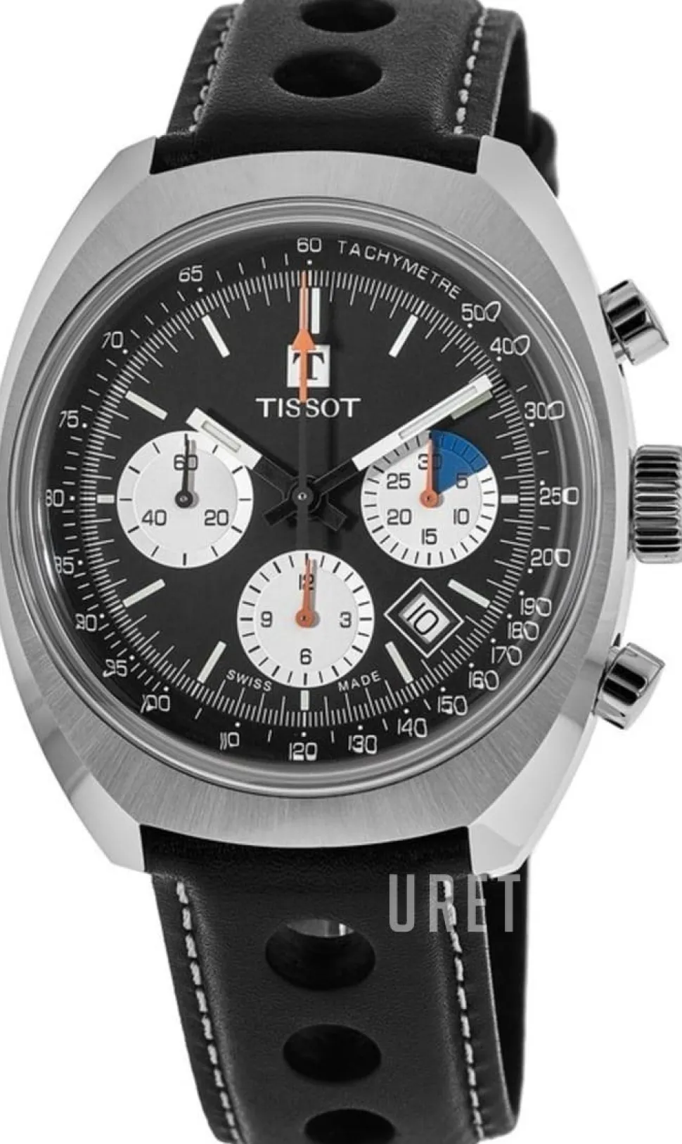 Heritage Svart/Läder Ø43 mm