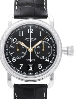Heritage Svart/Läder Ø41 mm