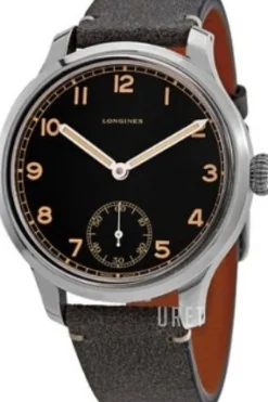 Heritage Svart/Läder Ø43 mm