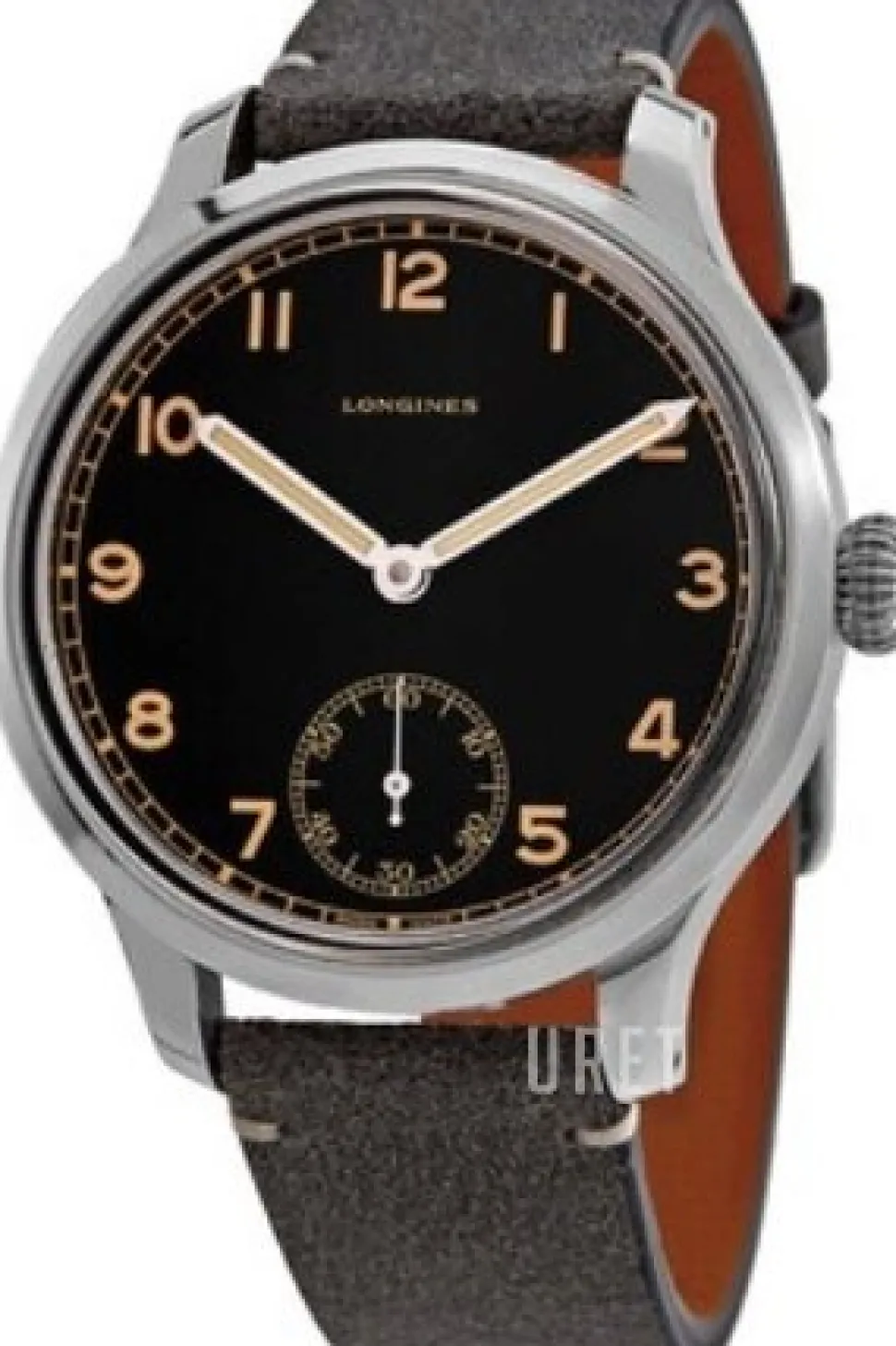 Heritage Svart/Läder Ø43 mm
