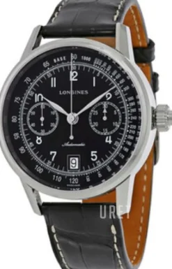 Heritage Svart/Läder Ø41 mm