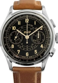 Heritage Telemeter 1938 Svart/Läder Ø42 mm