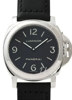 Historic Luminor Base Svart/Läder Ø44 mm