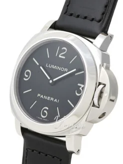 Historic Luminor Base Svart/Läder Ø44 mm