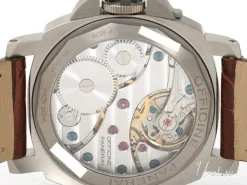 Historic Luminor Base Titanium Svart/Läder Ø44 mm