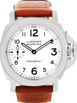 Historic Luminor Marina Svart/Läder Ø44 mm