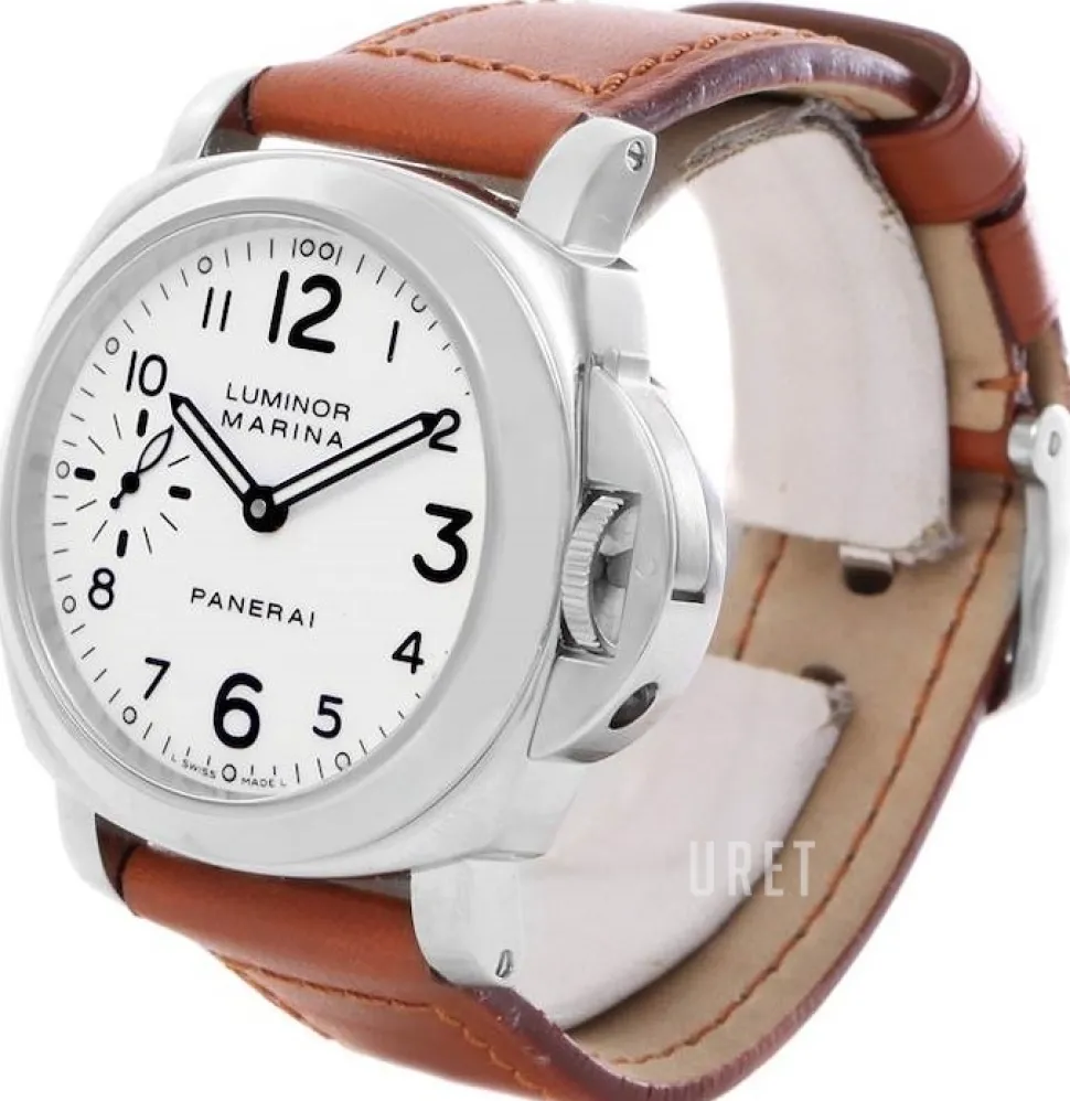 Historic Luminor Marina Svart/Läder Ø44 mm