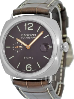 Historic Radiomir 8 Days Brun/Läder Ø45 mm