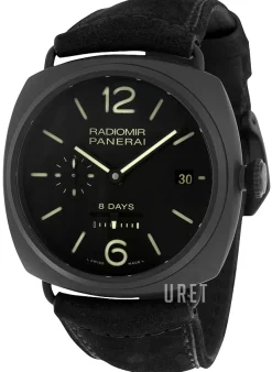 Historic Svart/Läder Ø45 mm