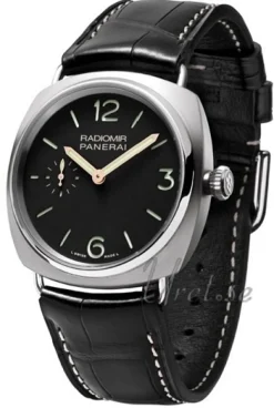 Historic Svart/Läder Ø42 mm