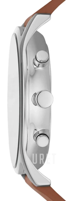 Holst Blå/Läder Ø42 mm