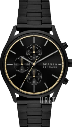 Holst Chronograph Svart/Stål Ø42 mm