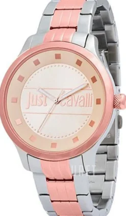 Huge Flerfärgad/Roséguldstonat stål Ø42 mm