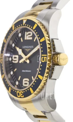 HydroConquest Blå/Gulguldtonat stål Ø41 mm