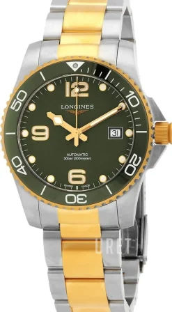 Hydroconquest Grön/Gulguldtonat stål Ø41 mm