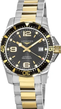 Hydroconquest Svart/Gulguldtonat stål Ø41 mm