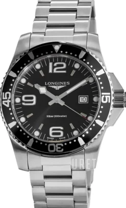 Hydroconquest Svart/Stål Ø44 mm