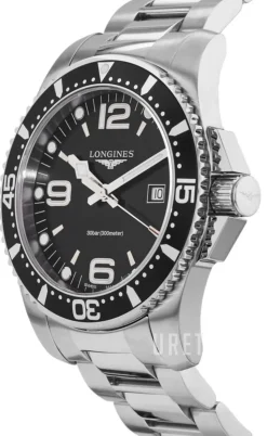 Hydroconquest Svart/Stål Ø44 mm