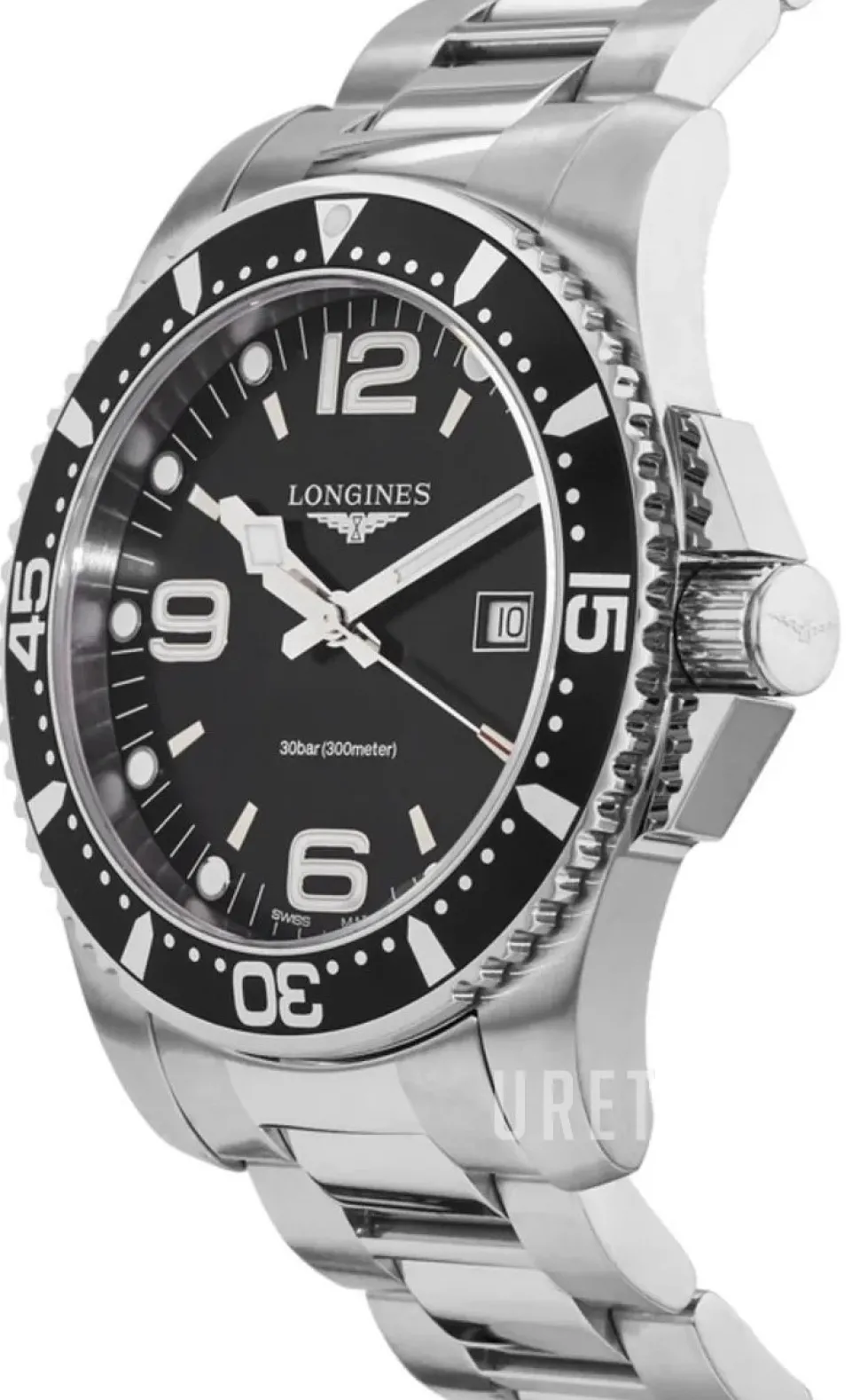 Hydroconquest Svart/Stål Ø44 mm