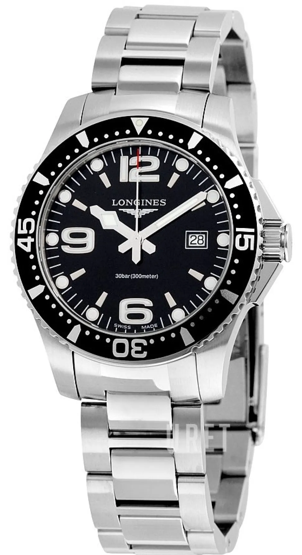 Hydroconquest Svart/Stål Ø39 mm