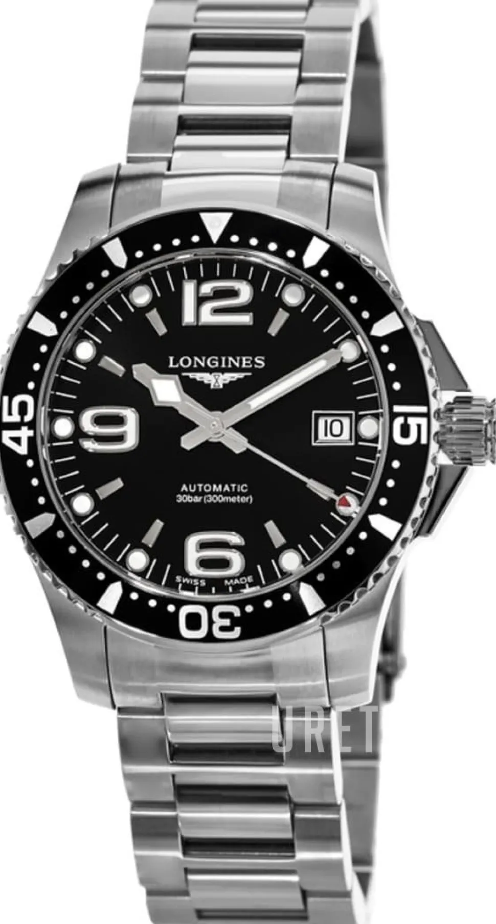 Hydroconquest Svart/Stål Ø39 mm