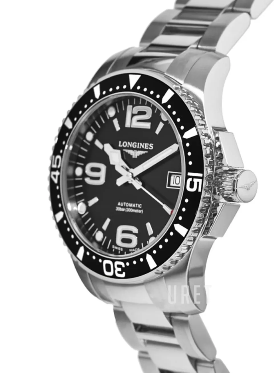 Hydroconquest Svart/Stål Ø39 mm