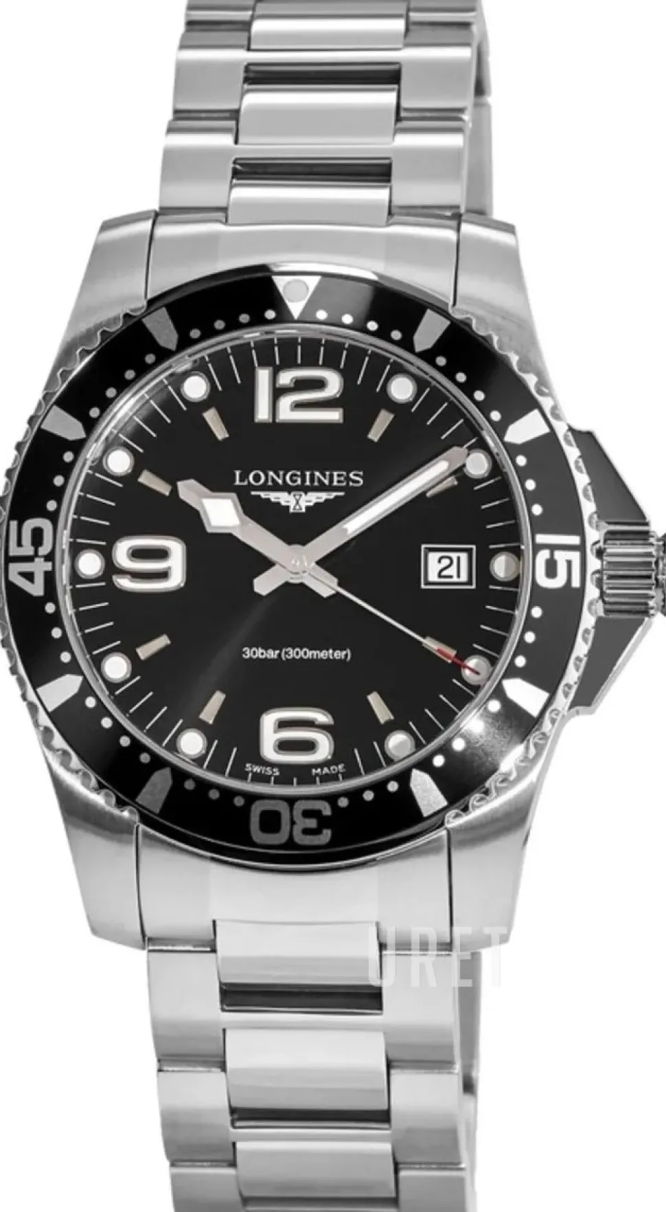 HydroConquest Svart/Stål Ø41 mm