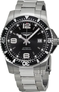 Hydroconquest Svart/Stål Ø41 mm