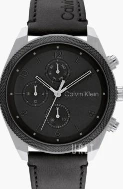 Impact Svart/Läder Ø44 mm