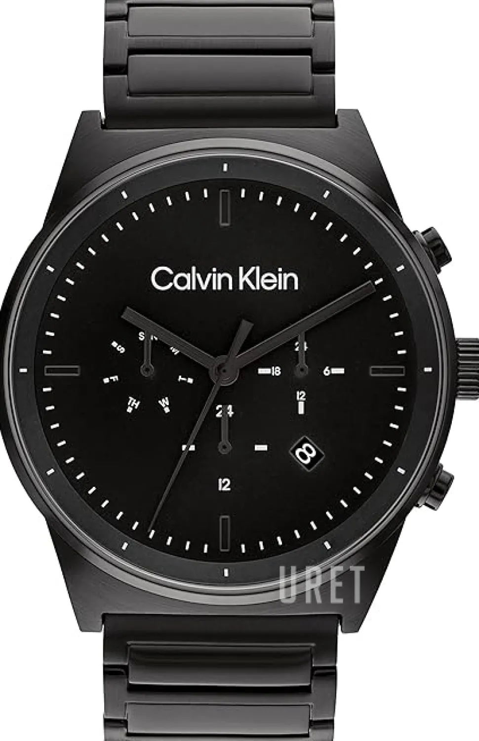 Impressive Svart/Stål Ø44 mm