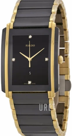 Integral Svart/Gulguldtonat stål