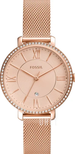 Jacqueline Roséguldstonad/Roséguldstonat stål Ø36 mm