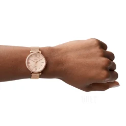 Jacqueline Roséguldstonad/Roséguldstonat stål Ø36 mm