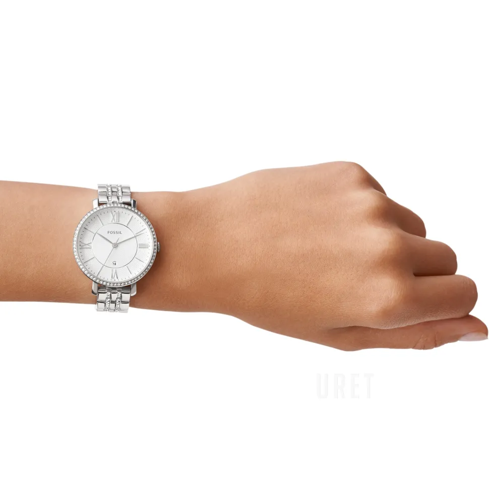 Jacqueline Vit/Stål Ø36 mm