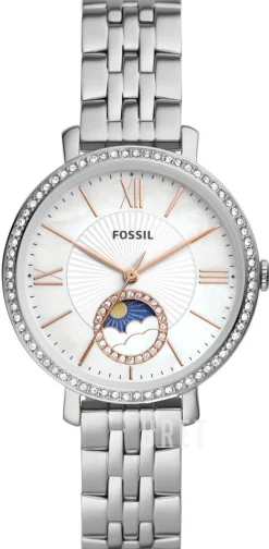 Jacqueline Vit/Stål Ø36 mm