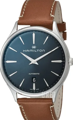 Jazzmaster Blå/Läder Ø40 mm